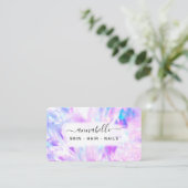 *～* OPAL QRプリズムAP26 Crystal Rainbow Ethereal 名刺 (スタンド正面)