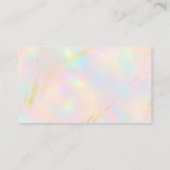 Opal QR Code Minimalist Professional 名刺 (裏面)