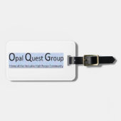 Opal Quest Group Luggage Tag ラゲッジタグ (正面横)