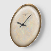 Opal replica face Grand Central quartz ラージ壁時計 (傾斜)
