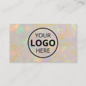 Opal StoneロゴQRコード 名刺 (正面)