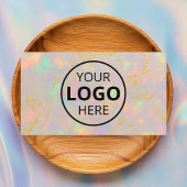 Opal StoneロゴQRコード 名刺