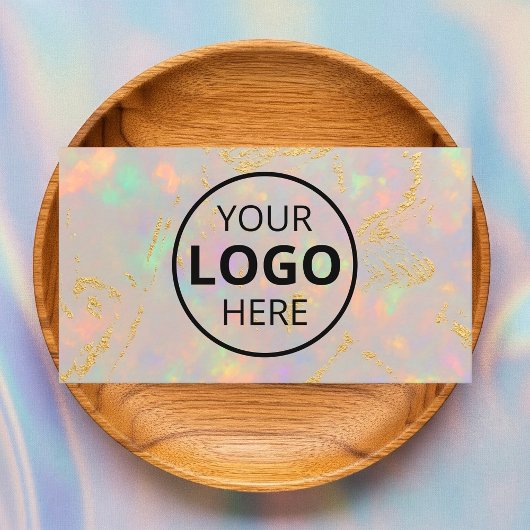 Opal StoneロゴQRコード 名刺