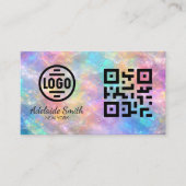 opal stone business card 名刺 (正面)