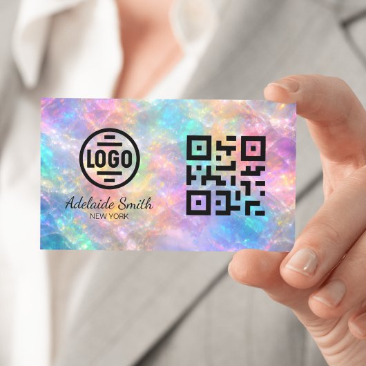 opal stone business card 名刺