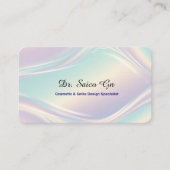 Opal Style Minimal Layout Design Template 名刺 (正面)