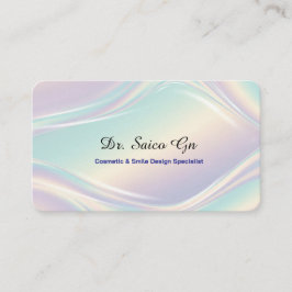 Opal Style Minimal Layout Design Template  名刺