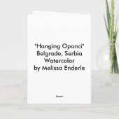 Opanciをつるすこと シーズンカード (裏面)