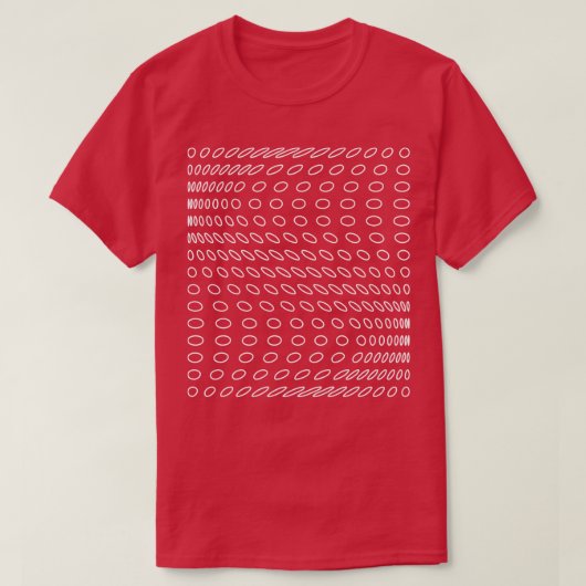 opartドットデザイン tシャツ (デザイン正面)