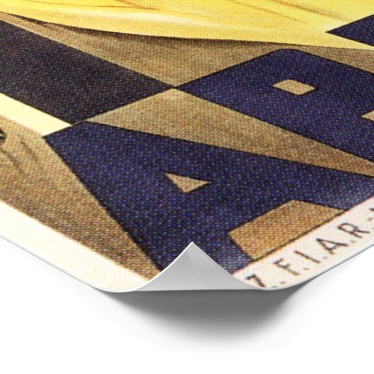 OPATIJA ABBAZIAイタリアTuxedoマンヴィンテージ旅行 ポスター (角)