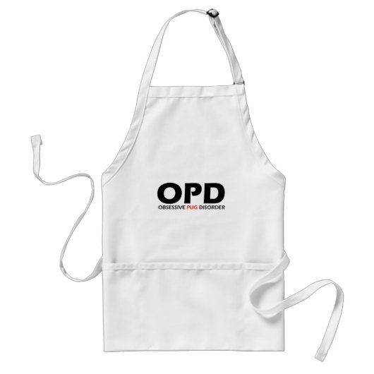 OPD – 強迫性のPUG障害 スタンダードエプロン (正面)