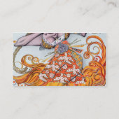 opeで踊られるパドドゥーのためのデザインを着せて下さい 名刺 (裏面)