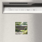 Opelika Alabamaカバーブリッジフォトマグネット マグネット (インサイチュ (食洗機))