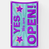 OPENバナー 横断幕 (縦)