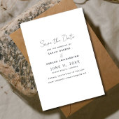 Open Bar Funny Photo Wedding セーブザデート