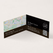 Open Book、Library、Librarian詳細 名刺 (内部)