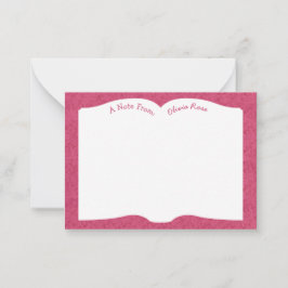 Open Book Literature先生 ノートカード