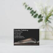 Open Book Publishing &モダン作家 名刺 (スタンド正面)