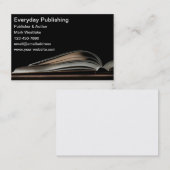 Open Book Publishing &モダン作家 名刺 (正面/裏面)