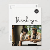 Open For Businessロゴの更新ありがとうございます ポストカード (正面/裏面)