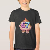 Open Hands Holding 67 Trend Design トライブレンドＴシャツ (正面)