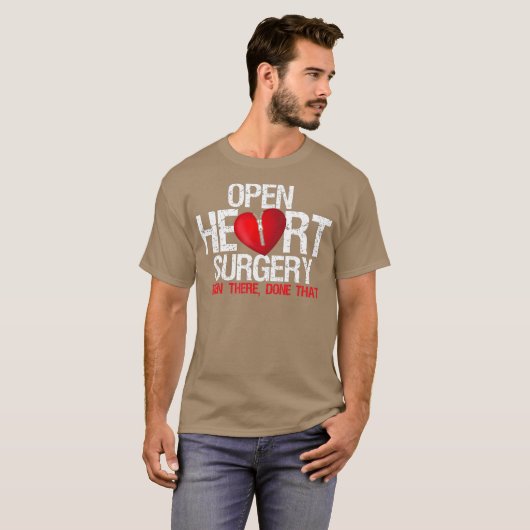Open Heart Surgery Been There Done That Patient Tシャツ (正面フル)