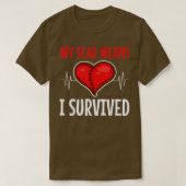 Open Heart Surgery Coronary Bypass Artery Stent Pa Tシャツ (デザイン正面)