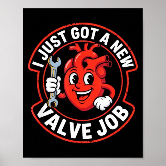 Open Heart Surgery Recovery Funny  ポスター (正面)