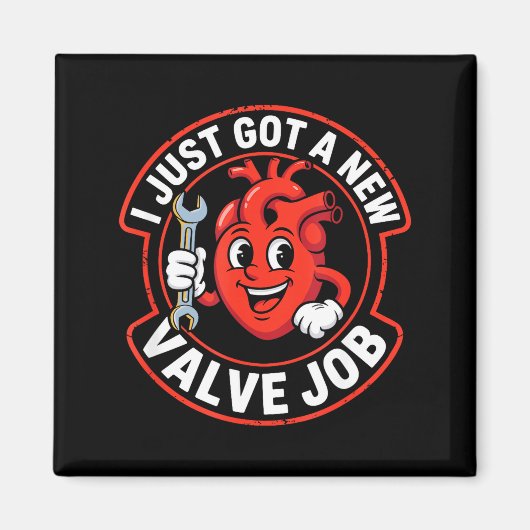 Open Heart Surgery Recovery Funny  マグネット (正面)