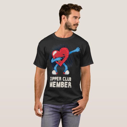 Open Heart Surgery Shirt Survivor Post Attack Reco Tシャツ (正面フル)
