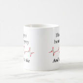 Open Heart Surgery Survivor Coffee Mug コーヒーマグカップ (中央)