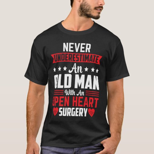 Open Heart Surgery Survivor Coronary Artery Heart Tシャツ (正面)