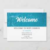 Open Hearts Church Connection Card カード (正面)