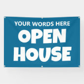 OPEN HOUSE Custom Banner 横断幕 (横)