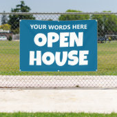 OPEN HOUSE Custom Banner 横断幕 (インサイチュ)