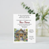 Open House New Home Party Event 招待状 (スタンド正面)