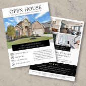 Open House Property Listing Real Estate チラシ