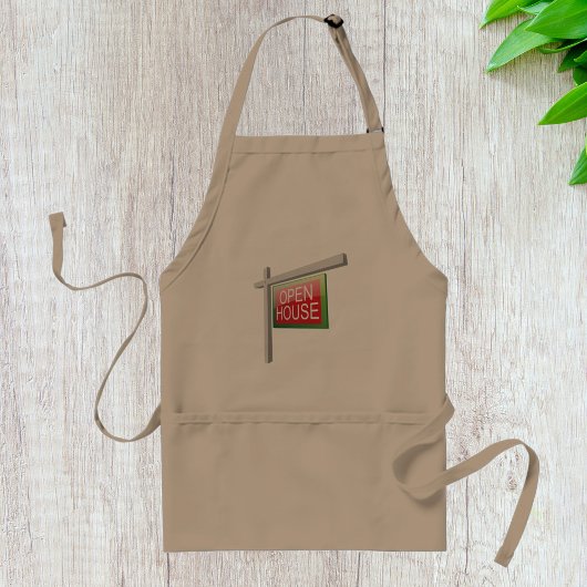 Open House Real Estate Sign Apron スタンダードエプロン