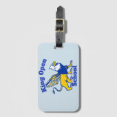 Open Luggage Tag王 ラゲッジタグ (正面縦)