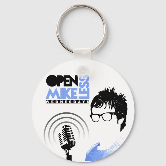 Open Mikeless Keychain キーホルダー (正面)