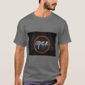 Open Mind Open Heart Tシャツ (正面)