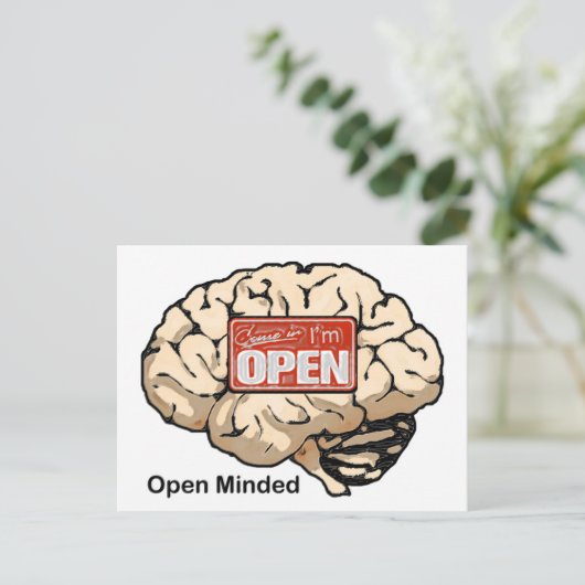 Open Minded ポストカード (スタンド正面)