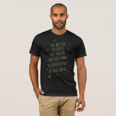 Open Minded Brain Teeを自由に選択 Tシャツ (正面フル)