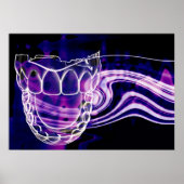 Open Mouth Fresh Breath Prateposter ポスター (正面)