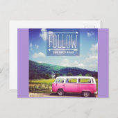 "Open Road" ポストカード (正面/裏面)