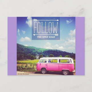 "Open Road" ポストカード