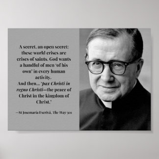 Open Secretプリント ポスター