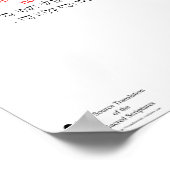 Open Source Translation Obadiah 1:16 Poster ポスター (角)