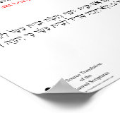 Open Source Translation Obadiah 1:18 Poster ポスター (角)