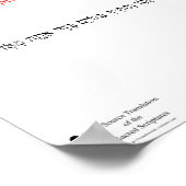 Open Source Translation Obadiah 1:2ポスター ポスター (角)